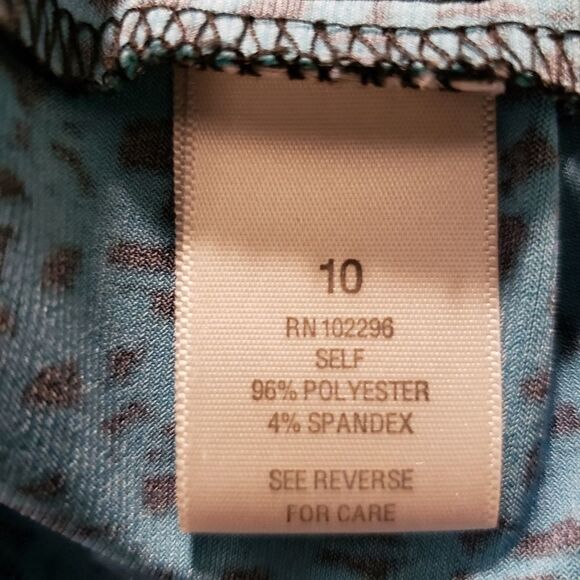 Dressbarn scoop neck Sleeveless dress pre-owned - Picture 4 of 8